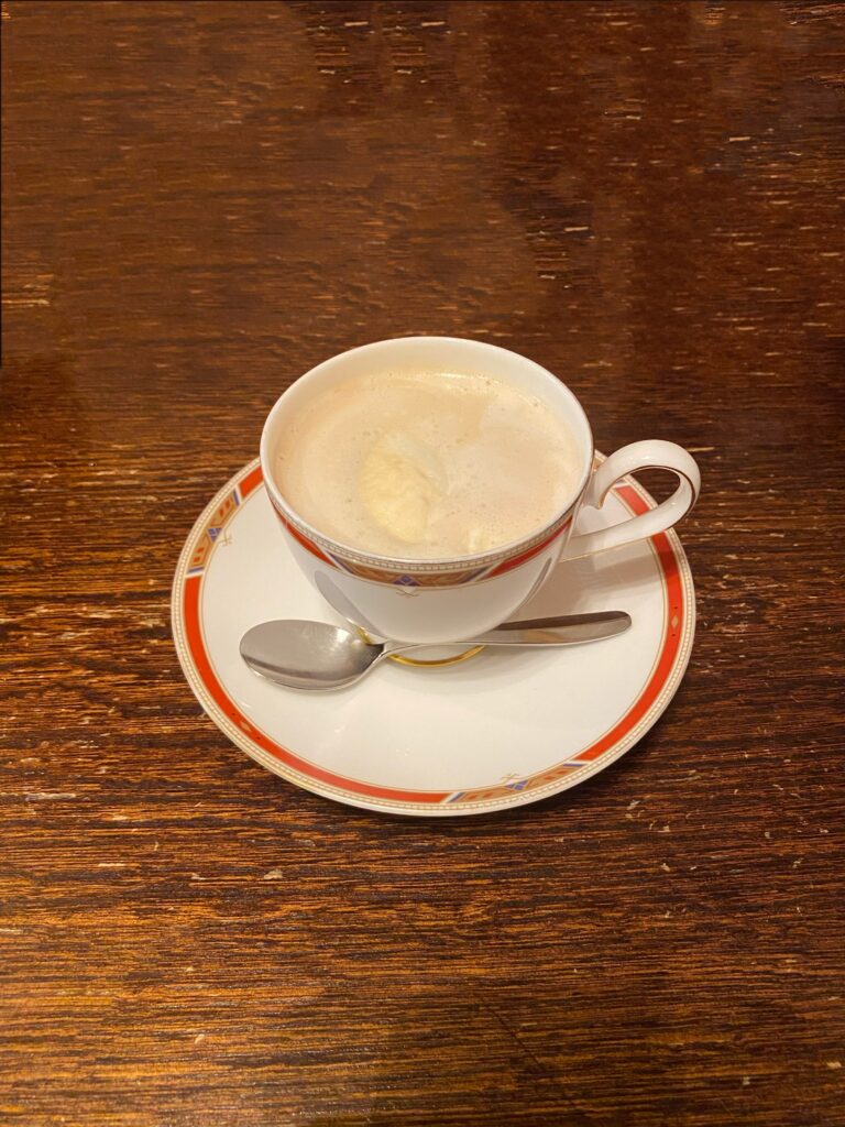 ウィンナーコーヒー¥500