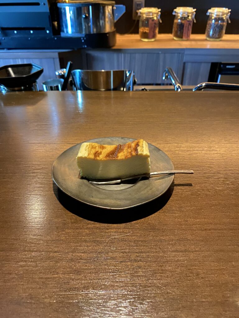 ベイクドチーズケーキ¥580