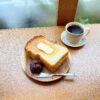 あんバタートースト(厚切り)とコーヒーのモーニングセット¥900